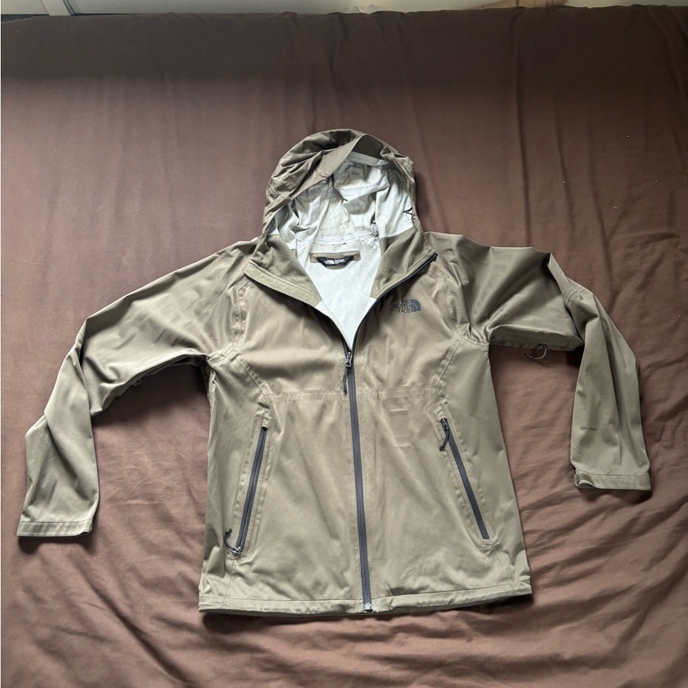 North Face Olive Green Shell/Windbreaker.